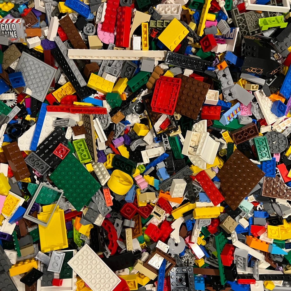 4lbs Genuine LEGO - Bulk Bricks Parts Pieces Lot - Choose Boy or Girl Box - Picture 6 of 11